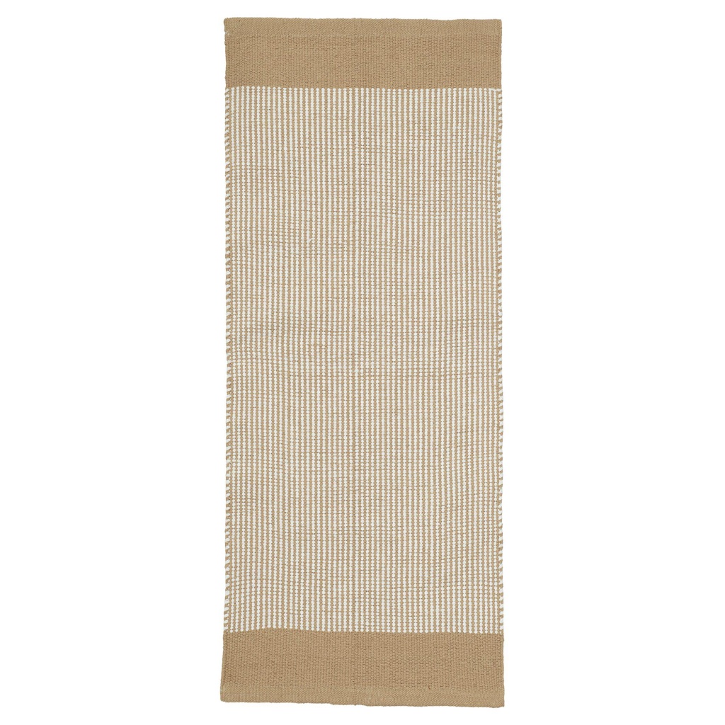Stripe Löpare Iskaffe 40x140cm