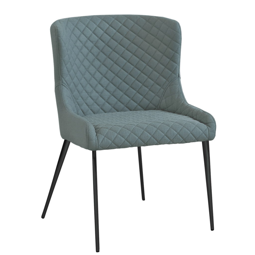 Hamilton Stol Sea/Svart Metall Oval