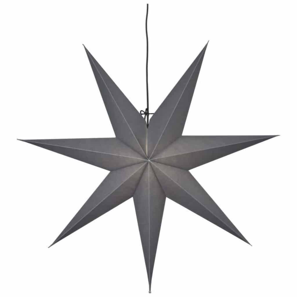 Julstjärna Ozen - 70 cm - Svart - Star Trading
