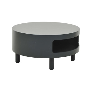 GEMINI Soffbord svart, Ø47