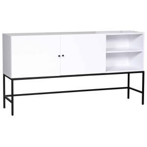 Brooklyn Sidobord -  - Vit