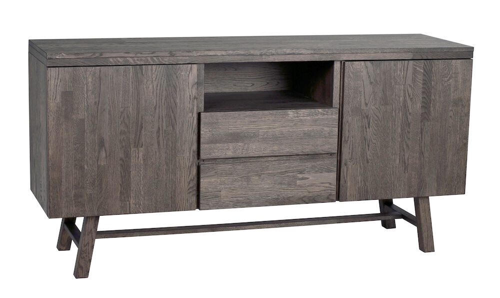 Brooklyn sideboard 160cm mörkbrun ek