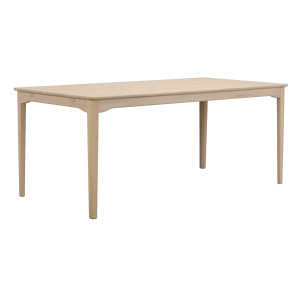Markham matbord 180 vitpigmenterad ek