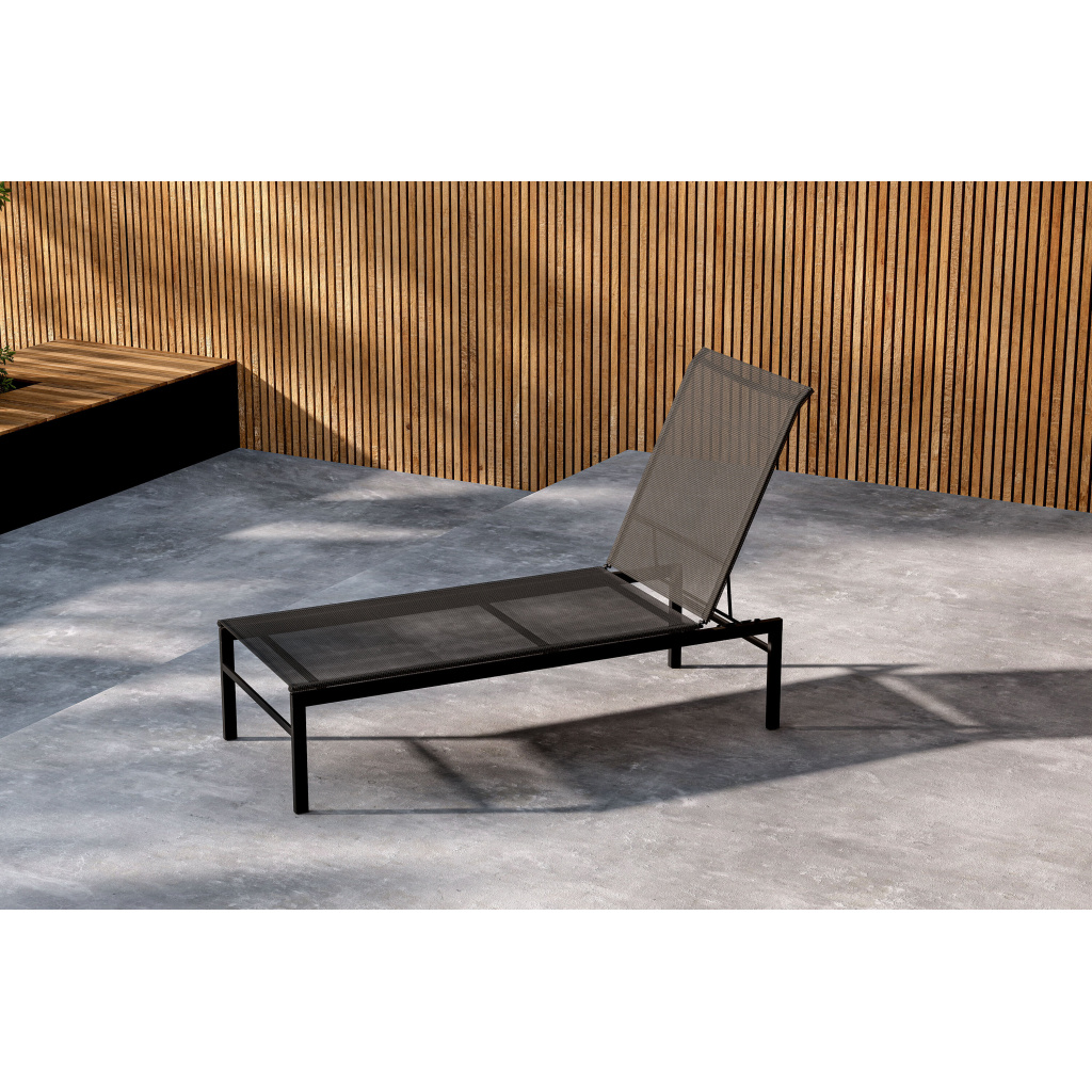 Massimo Sun Lounge - Svart/ Svart