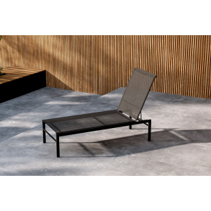 Massimo Sun Lounge - Svart/ Svart