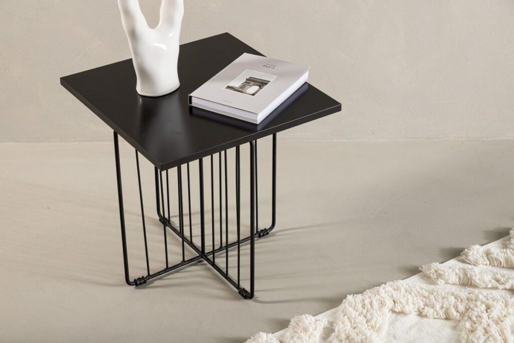 Dayton Soffbord 60 x 60 Black