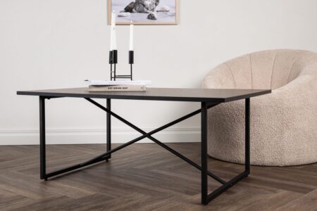 Pryor Soffbord 110 x 70 Black – Dina Möbler