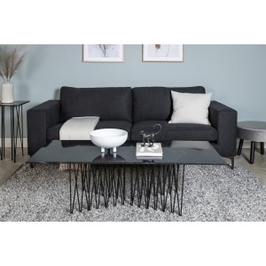 Bolero 3-sits soffor Black – Dina Möbler