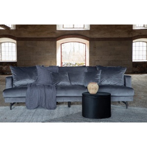 Sofia 3-sits soffor Dark Grey – Dina Möbler