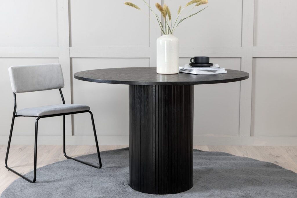 Bianca Runda Matbord ⌀110 Black