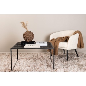 Netz Soffbord 80 x 80 Black – Dina Möbler