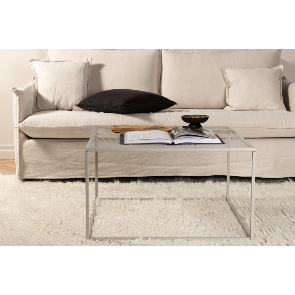 Netz Soffbord 80 x 80 Beige