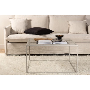 Netz Soffbord 80 x 80 Beige – Dina Möbler