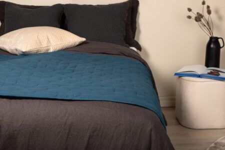 Sally Överkast 80 x 260 Blue – Dina Möbler