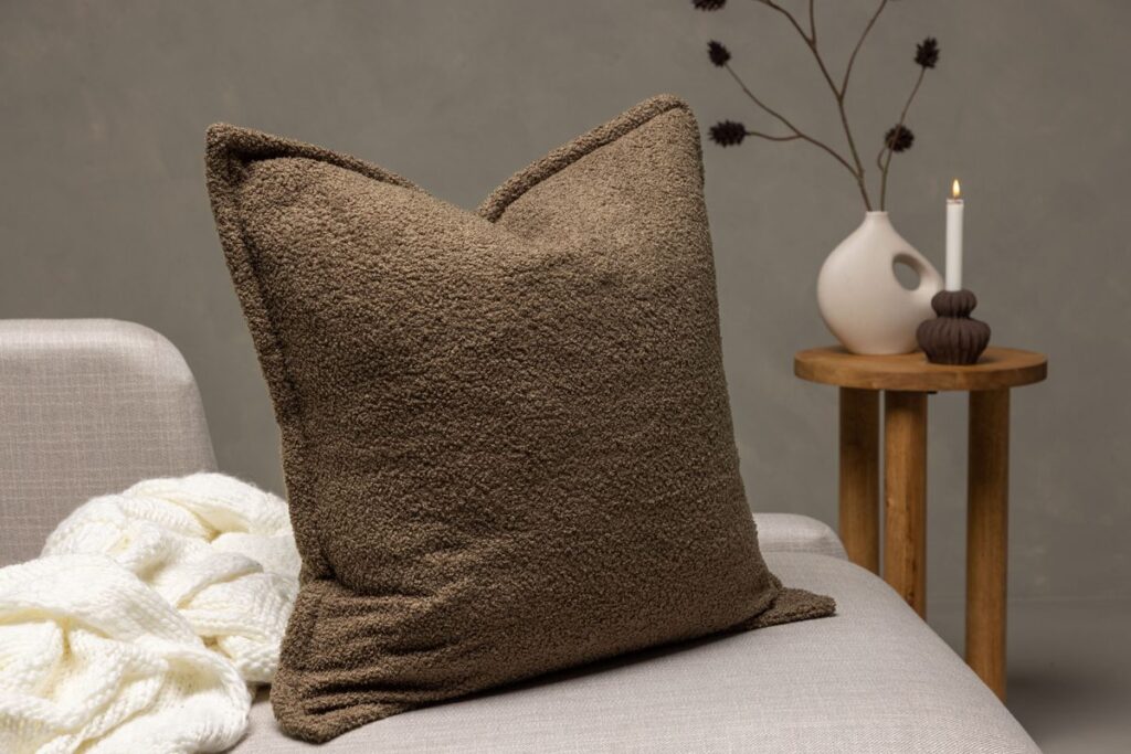 Tuva Kuddfodral 60 x 60 Brown