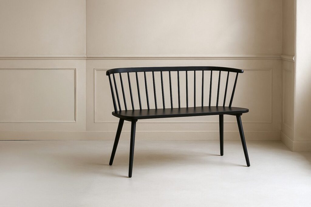 Bobby Kökssoffa 49 x 77 x 120 Black