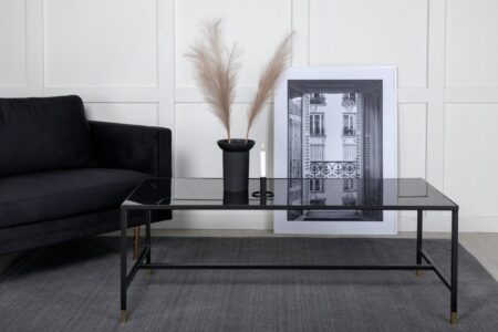 Dipp Soffbord 130 x 60 Black – Dina Möbler