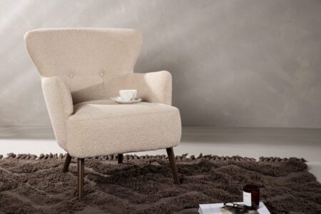 Lincoln Loungefåtöljer Beige – Dina Möbler