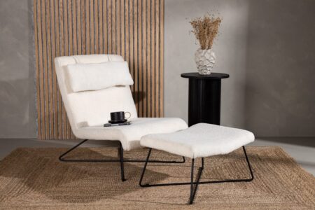 Laconia Loungefåtöljer White – Dina Möbler