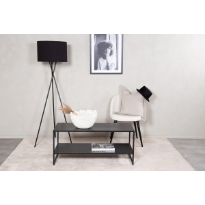 Staal Soffbord 102 x 43 Black – Dina Möbler