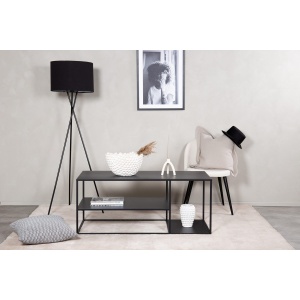 Staal Soffbord 120 x 50 Black – Dina Möbler