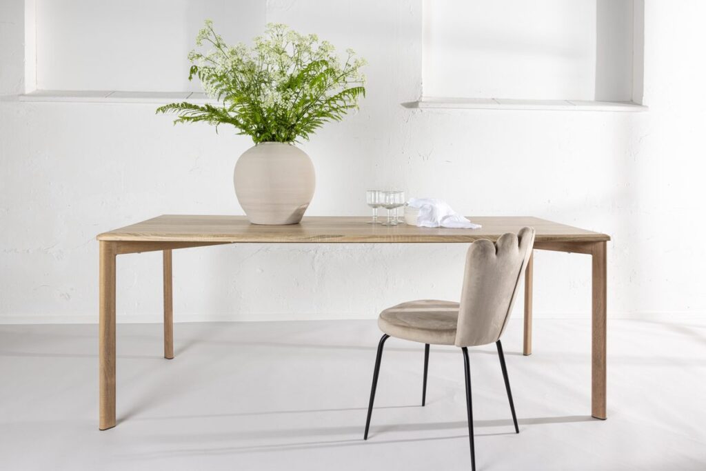 Damon Rektangulära Matbord 200 x 90 Whitewash