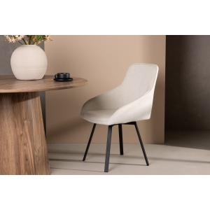 Rosie Matstolar 2-pack Beige – Dina Möbler