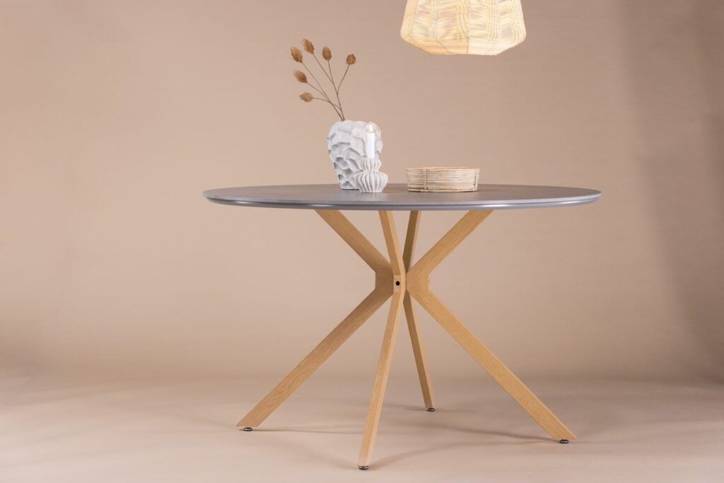 Piazza Runda Matbord ⌀120 Grå