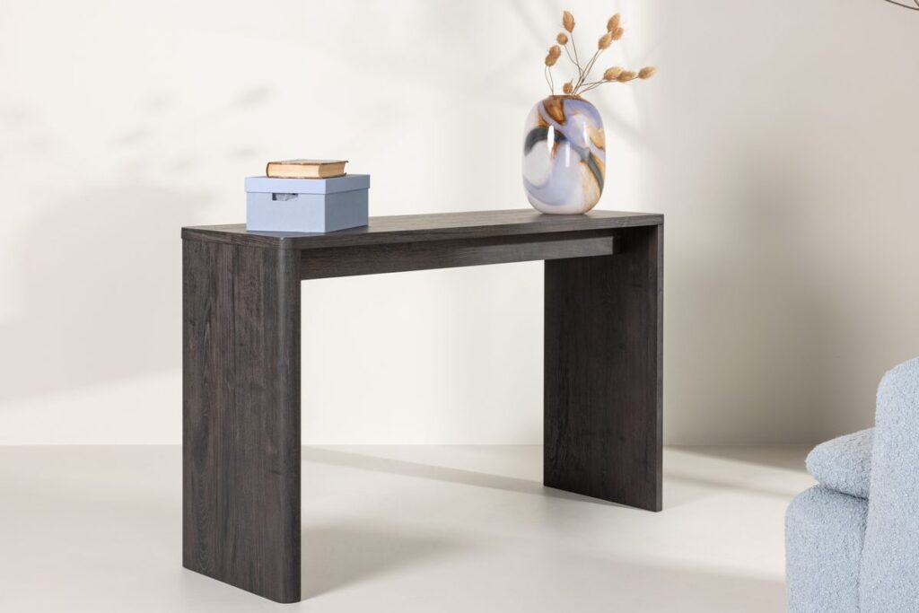 Leknes Sidobord 120 x 40 Mocca