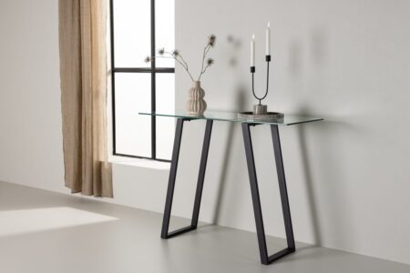 Horten Sidobord 100 x 40 Black – Dina Möbler