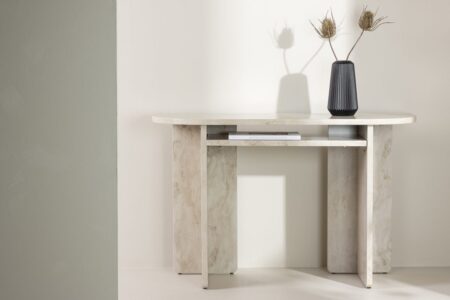 Ålesund Sidobord 120 x 40 Beige – Dina Möbler