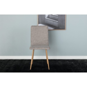 Windu Matstolar 2-pack Light Grey – Dina Möbler