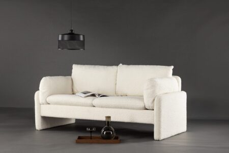 Vindel 2-sits soffor White – Dina Möbler