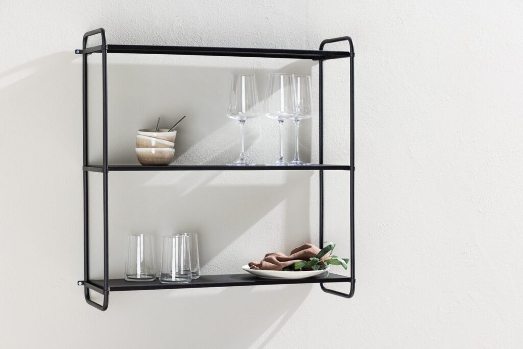 Lyon Hyllor 18 x 63 x 62 Black