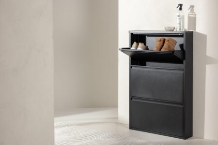 Bonito Skohyllor Black – Dina Möbler