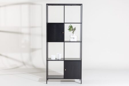 Porto Seguro Hyllor 35 x 180 x 80 Black – Dina Möbler