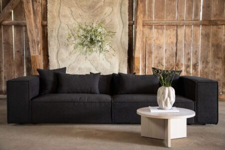 Gillholmen 3-sits soffor Black – Dina Möbler