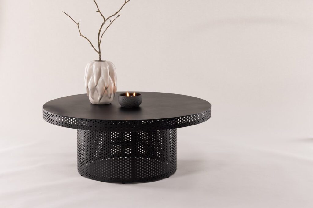 West End x Josefin Lustig Soffbord ⌀100 Black