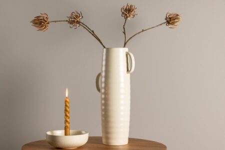 Cent Vaser ⌀13 Beige – Dina Möbler