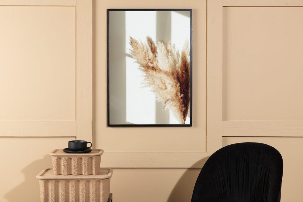 Pampas Posters Beige