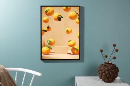 Lemons Posters Beige – Dina Möbler