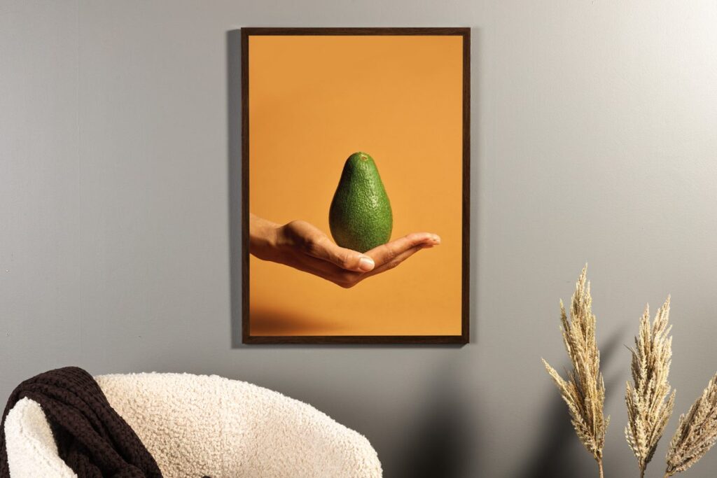 Avocado Posters Orange