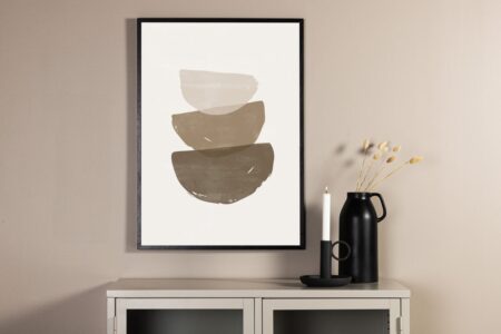 Brush strokes Posters Beige – Dina Möbler
