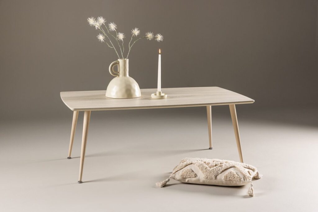 Plaza Soffbord 120 x 70 Whitewash