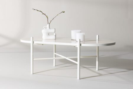 Pueblo Soffbord 120 x 60 Beige – Dina Möbler
