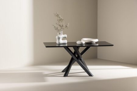 Piazza Soffbord 100 x 60 Black – Dina Möbler