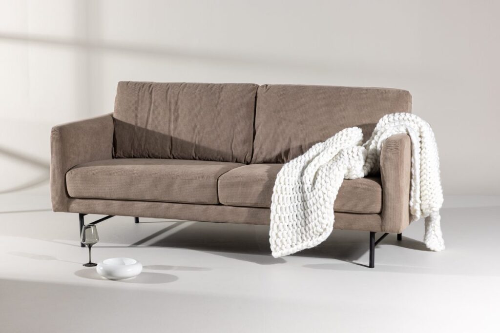 Sky 3-sits soffor Brown