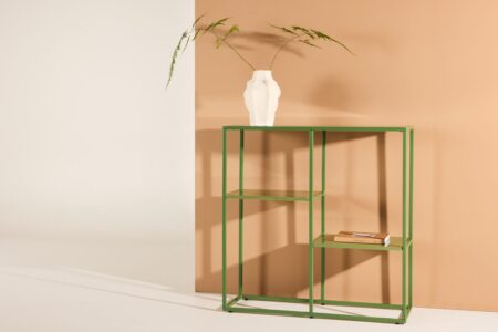Staal Hyllor 80x26x80 Green – Dina Möbler
