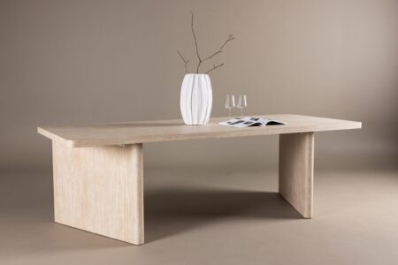 Skagen Rektangulära Matbord 240 x 100 Beige – Dina Möbler