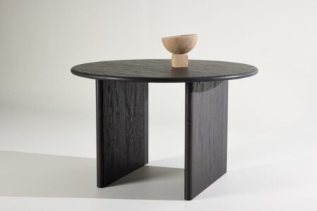 Björholmen Runda Matbord ⌀120 Black – Dina Möbler